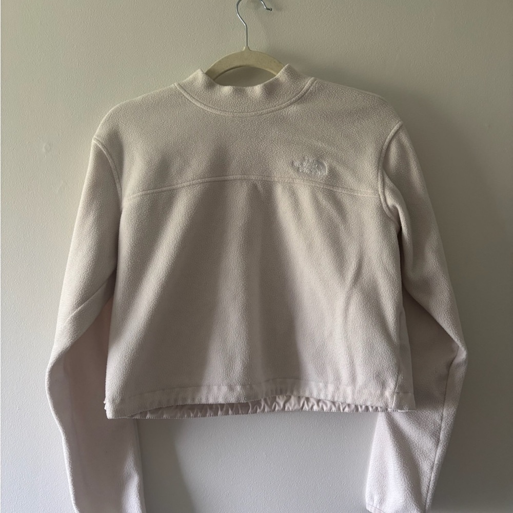 The North Face Women's Off-White Fleece Sweatshirt